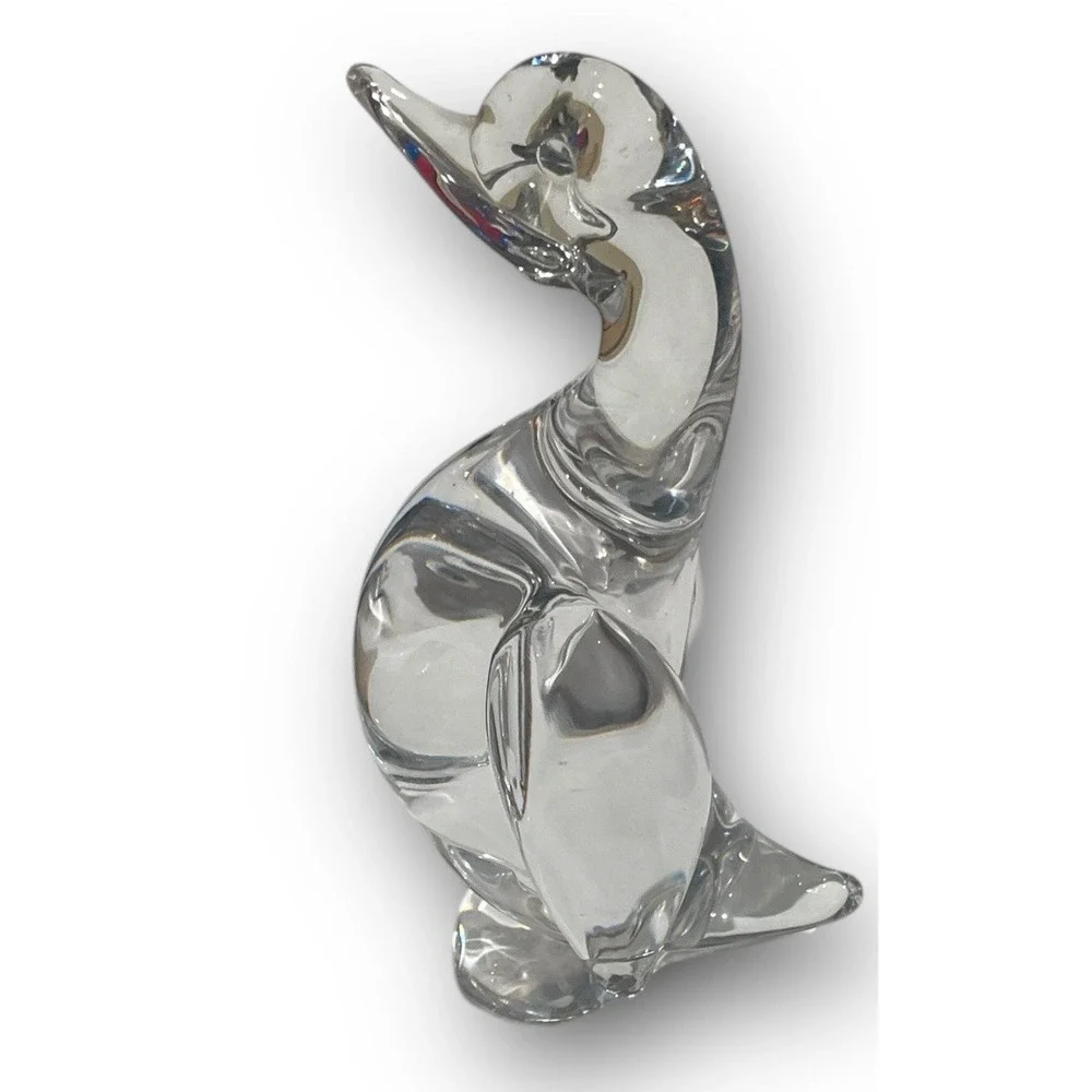 Swarovski Goeble‎ Dog Cat Goose Duck And Hedgehog Figurines 5 Paperweights